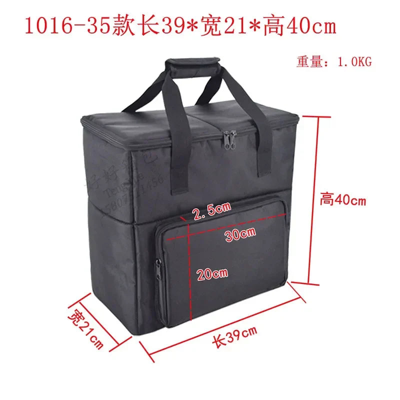 Desktop Computer Protective Bag – Thickened Waterproof Case for Monitor, Keyboard & Micro PC Storage