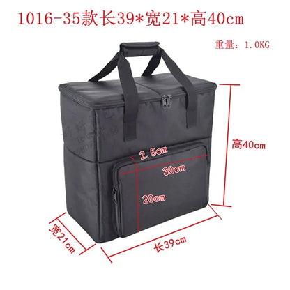 Desktop Computer Protective Bag – Thickened Waterproof Case for Monitor, Keyboard & Micro PC Storage