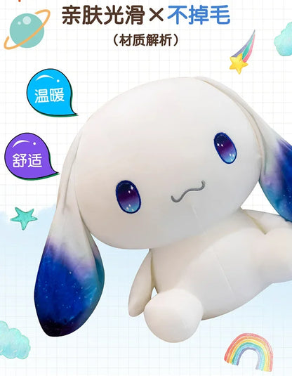 Sanrio Cinnamoroll Plush Doll – Kawaii Stuffed Toy with Pillow, Perfect Gift for Girls