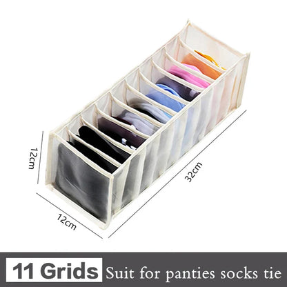Jeans & Clothing Storage Box – Closet Organizer Drawer System for Pants, Cabinet, and Clothing Organization