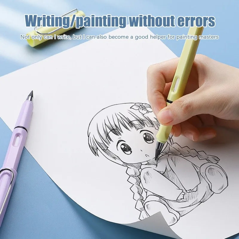 Infinity Pencil – Unlimited Writing Technology, No Ink Novelty Pen for Art, Sketching, Painting, School Supplies