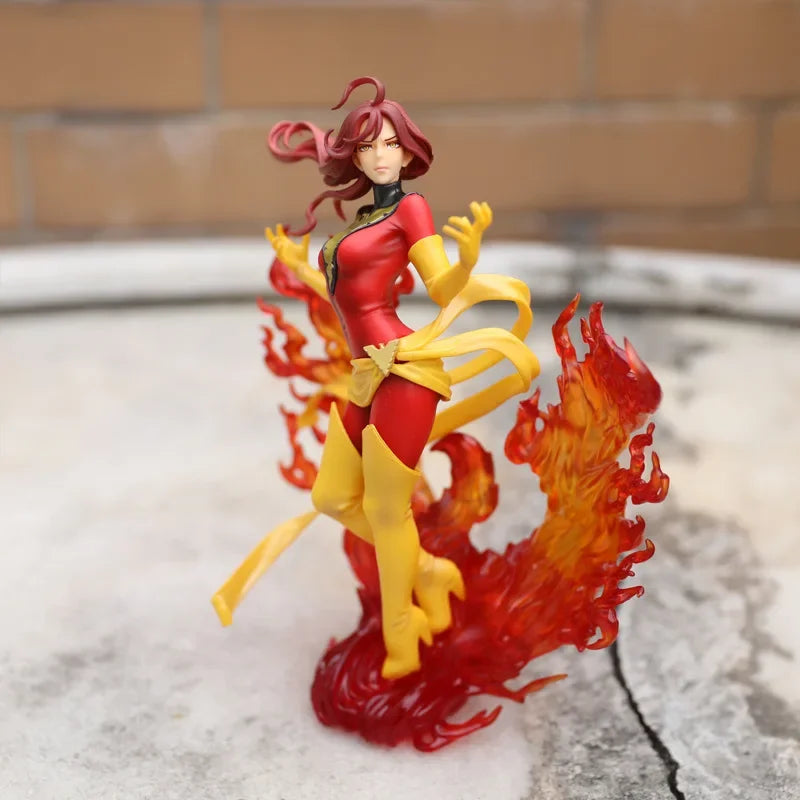 Bishoujo Statue Collection – Dark Phoenix, Lady Deadpool, Harley Quinn, Laura Kinney, Supergirl, Spider-Woman & Psylocke Action Figures