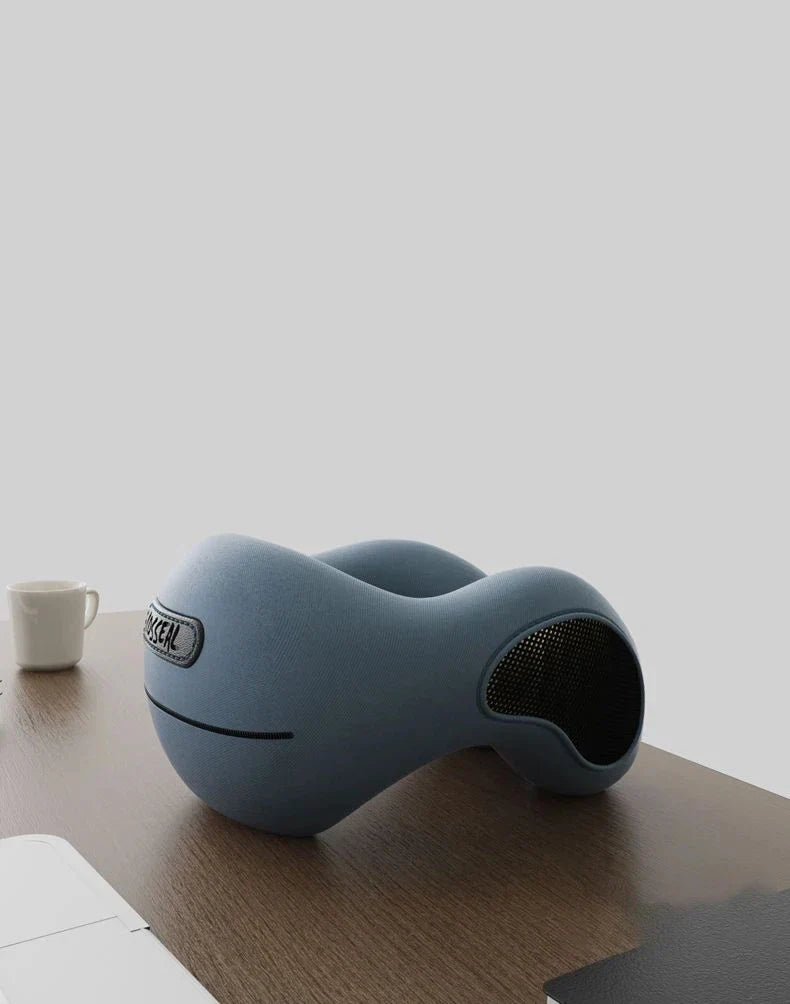 Multifunction U-Shaped Neck Pillow – Soft Slow Rebound Travel Pillow for Sleeping, Cervical Support & Massage