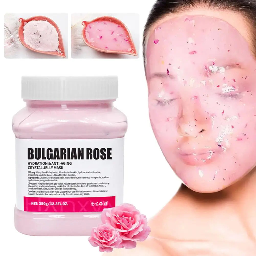Rose Jelly Face Mask — Professional Hydrating & Nourishing Peel-Off Skincare