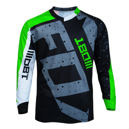 2024 Men’s Long Sleeve Motocross Jersey — Racing MTB Downhill BMX Enduro Motorcycle Sport T-Shirt