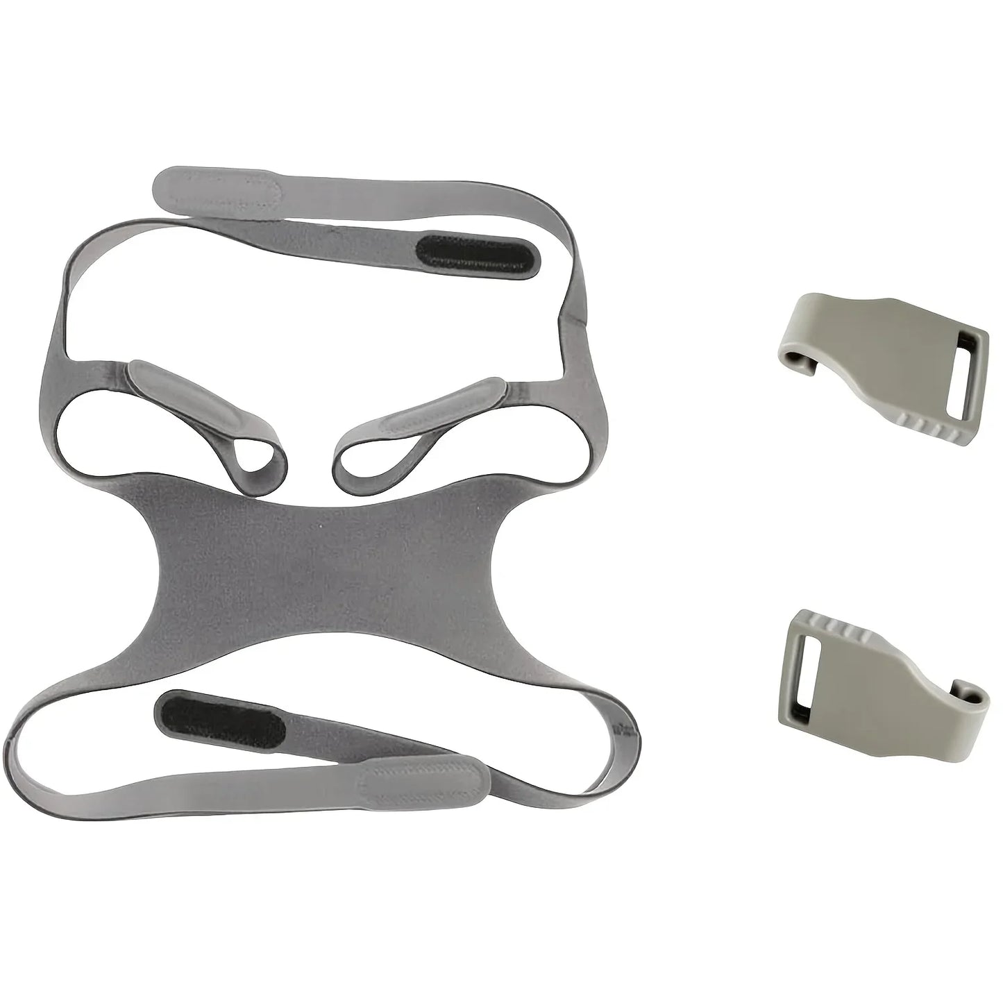 Replacement Headgear Straps with Clips - Adjustable Support Straps for Fisher & Paykel Simplus Full Face Mask