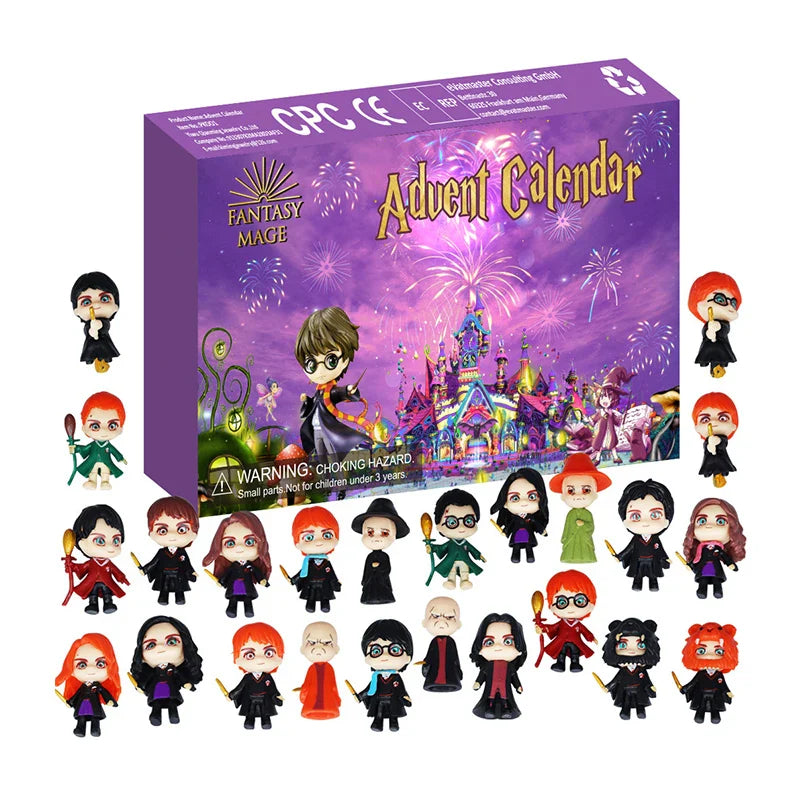 L.O.L. Surprise! Advent Calendar — 24PCS Action Figure PVC Models, Christmas Countdown Toy Gift for Kids
