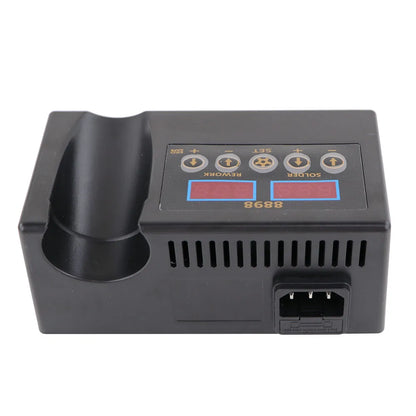2-in-1 Soldering Station | Digital Temperature Adjustable SMD Solder Iron & Hot Air Heat Gun for PCB & IC Repair