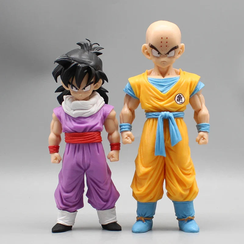Dragon Ball Krillin & Gohan Figure – Infinite Z Warrior Series Collectible Model Toy for Kids & Christmas Gift