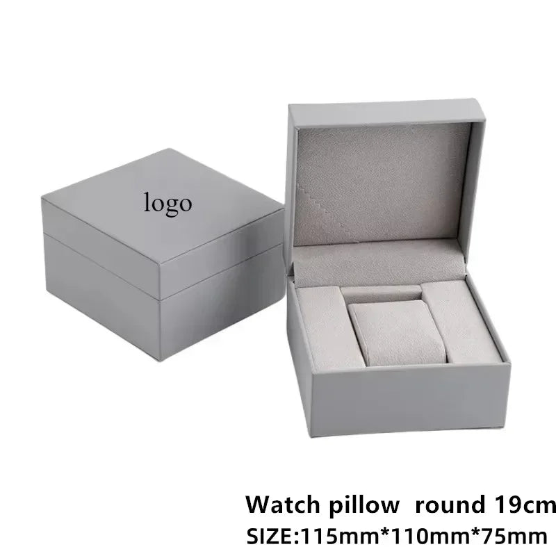 Custom Logo Watch Storage Box – Professional Packaging Case for Business, Transport & Personal Gift Use