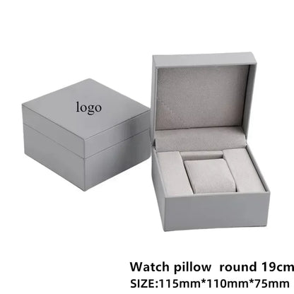 Custom Logo Watch Storage Box – Professional Packaging Case for Business, Transport & Personal Gift Use