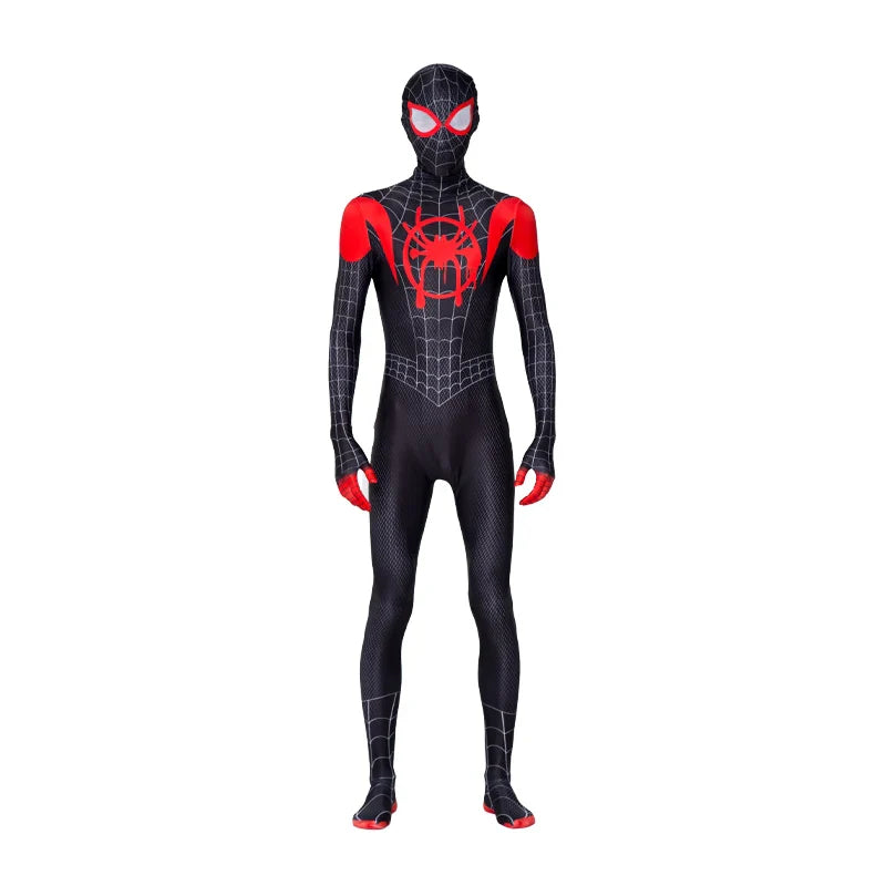 Adult Spiderman Cosplay Costume – Superhero Zentai Jumpsuit with Headgear for Men & Women, Halloween & Carnival Outfit