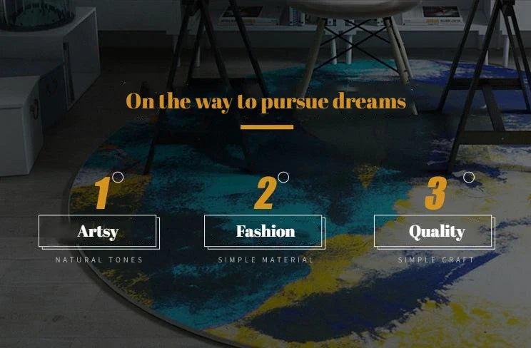 Nordic Modern Long Corridor Rug – Durable Washable Carpet Runner for Hallway, Stairway & Home