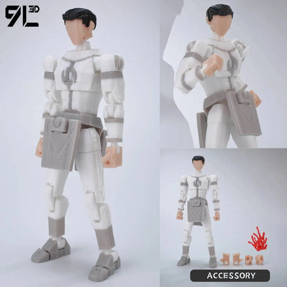 3D Printed Invincible 2.0 Superheroes Action Figures – Multi-Jointed Anime Toy Model Ornaments Gifts