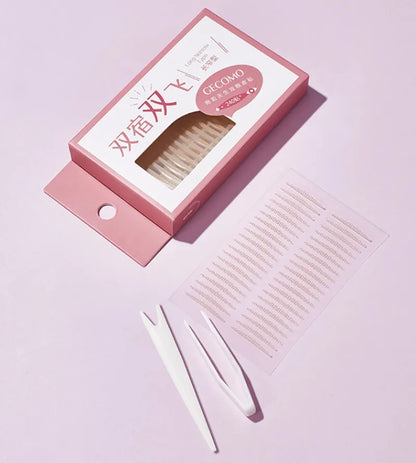 960PCS Invisible Double Eyelid Tape Stickers – Long-Lasting Clear & Beige Self-Adhesive Eye Lift Tools