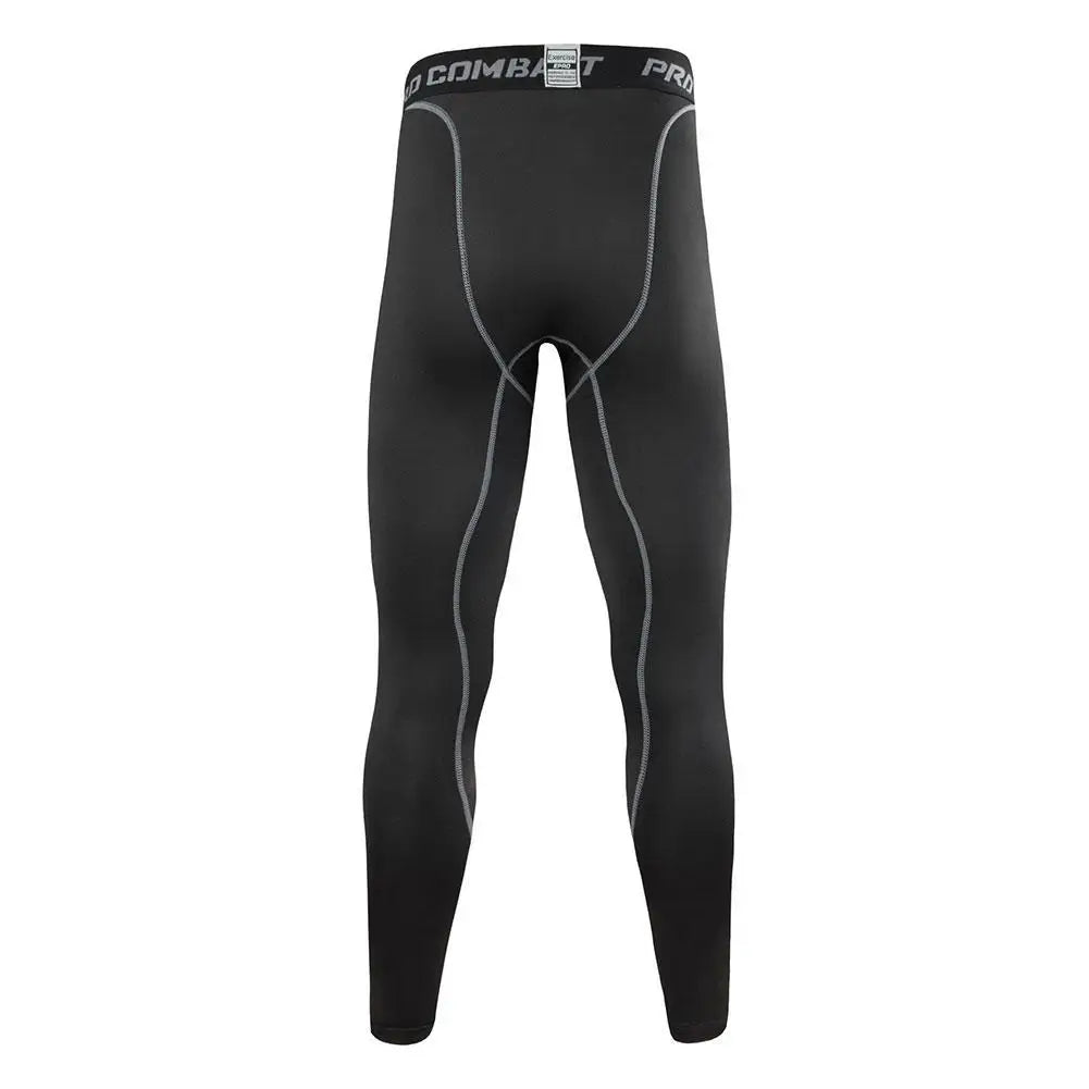 Men’s Compression Pants — Quick-Dry Running, Training & Fitness Tights