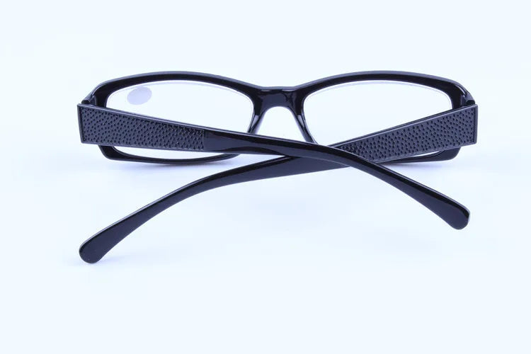 High Power Reading Glasses +400/+450/+500/+550/+600 – Unbreakable Presbyopic Eyewear for Farsighted Users