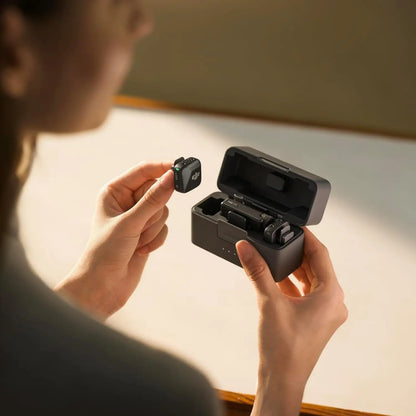 DJI Mic Mini Wireless Microphone – 48-Hour Battery & Two-Level Active Noise Cancelling with Case