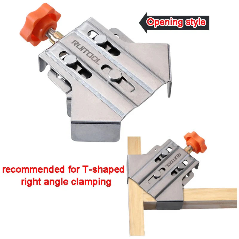90° Positioning Squares Right Angle Clamps – Carpenter Clamping Tool for Woodworking & Cabinet Corner Assembly