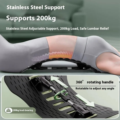 12-Magnet Lumbar Back Stretcher – Vertebrae Relaxer for Humpback Correction, Pain Relief, and Posture Shaping