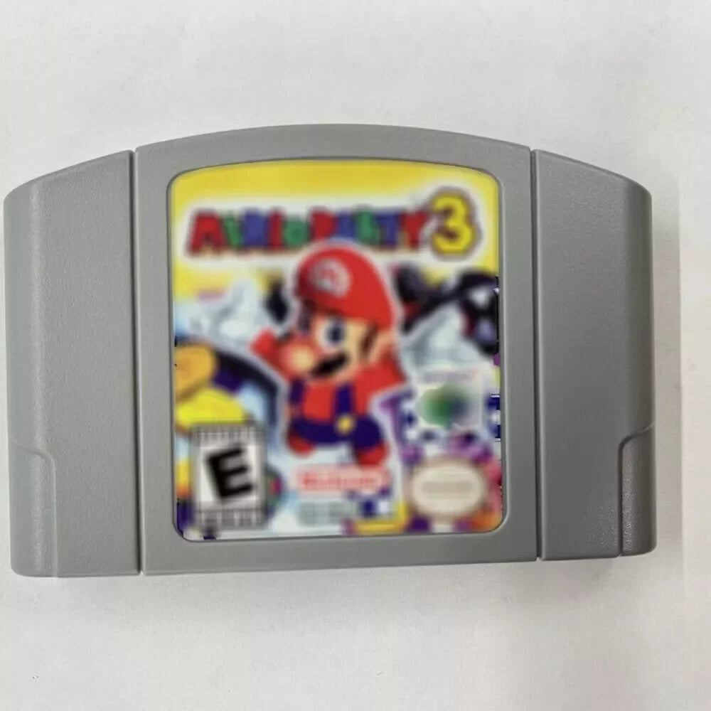 N64 64-Bit Game Cartridge – Bros. Series & Banjo-Kazooie Video Game Console Card