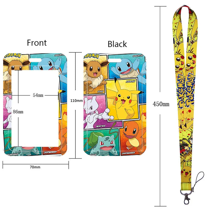 Neck Strap Lanyard for Keys and ID Cards – Badge Holder, Keychain, Key Rings, Fashion Accessory Gift