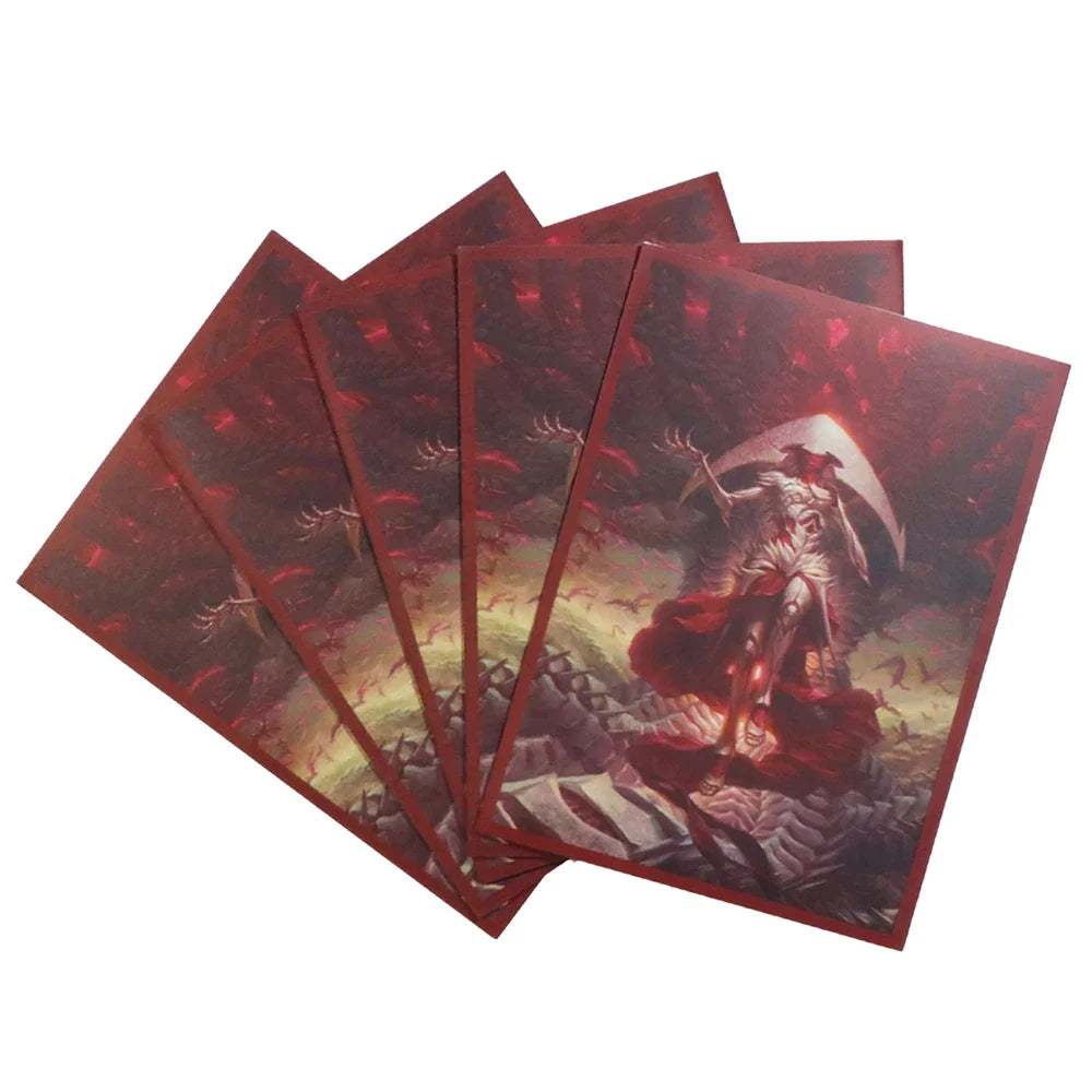 60PCS Universal Card Sleeves 66x91mm — Trading Card Protectors for MTG, Pokémon, YGO Board Games