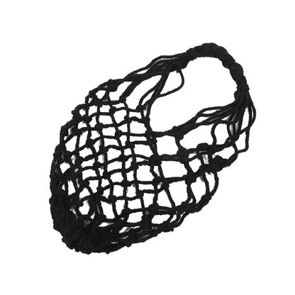 Portable Crochet Cup Holder Bag – Foldable Woven Bottle & Coffee Mug Carry Net Cover
