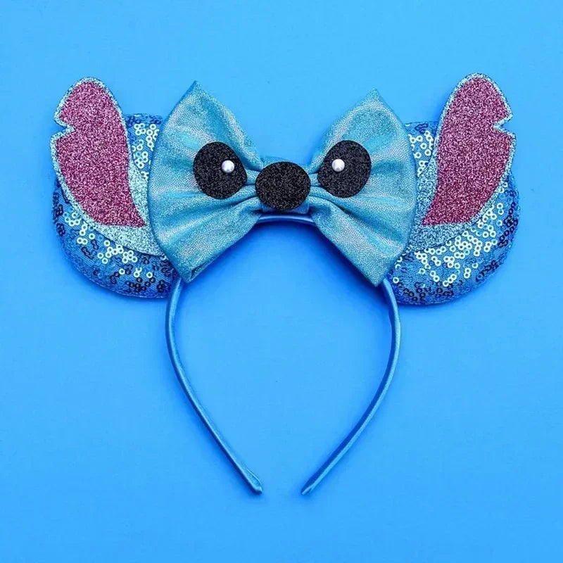 Toy Story Character Headbands - Sequin Bow, Woody, Buzz Lightyear & Alien Hair Accessories for Girls