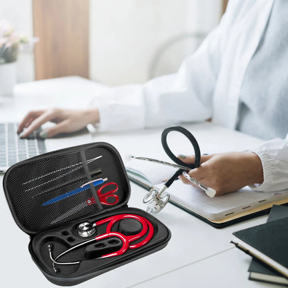Shockproof Stethoscope Case – Portable Lightweight Medical Storage & Travel Carrying Bag Organizer