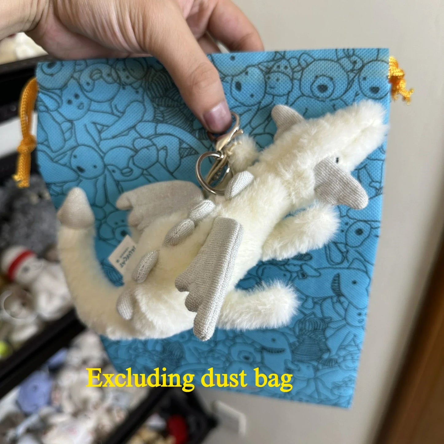 Cute Plush Bag Charm Keychain - Kawaii Soft Toy Pendant Birthday Gift for Girls