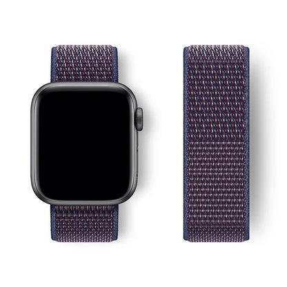 Sport Loop Strap for Apple Watch Band 40mm–49mm – Compatible with Series 3–10, SE & Ultra Adjustable Bracelet