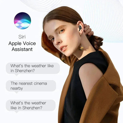 E6S TWS Bluetooth Earphones – Wireless Noise Cancelling Headset with Mic for Xiaomi & iPhone