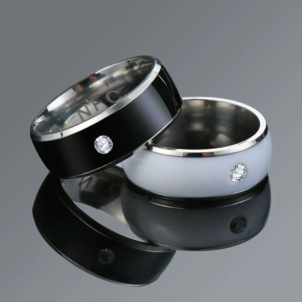 Fashion NFC Smart Finger Ring - Waterproof Multifunction Magic NFC Ring for Intelligent Android Phone Connection