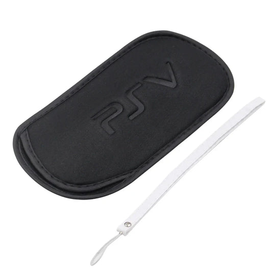 Anti-Shock Soft Carry Case for PS Vita | Black Pouch for PSV 1000/2000 GamePad