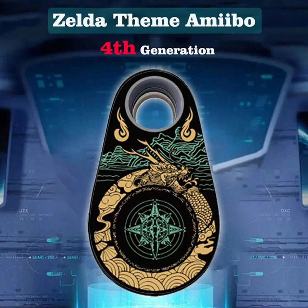 Amiibo NFC Smart Simulator Card – Pixl Infinite Character Induction Reader for Zelda Breath of the Wild & Tears of the Kingdom Accessories Toy