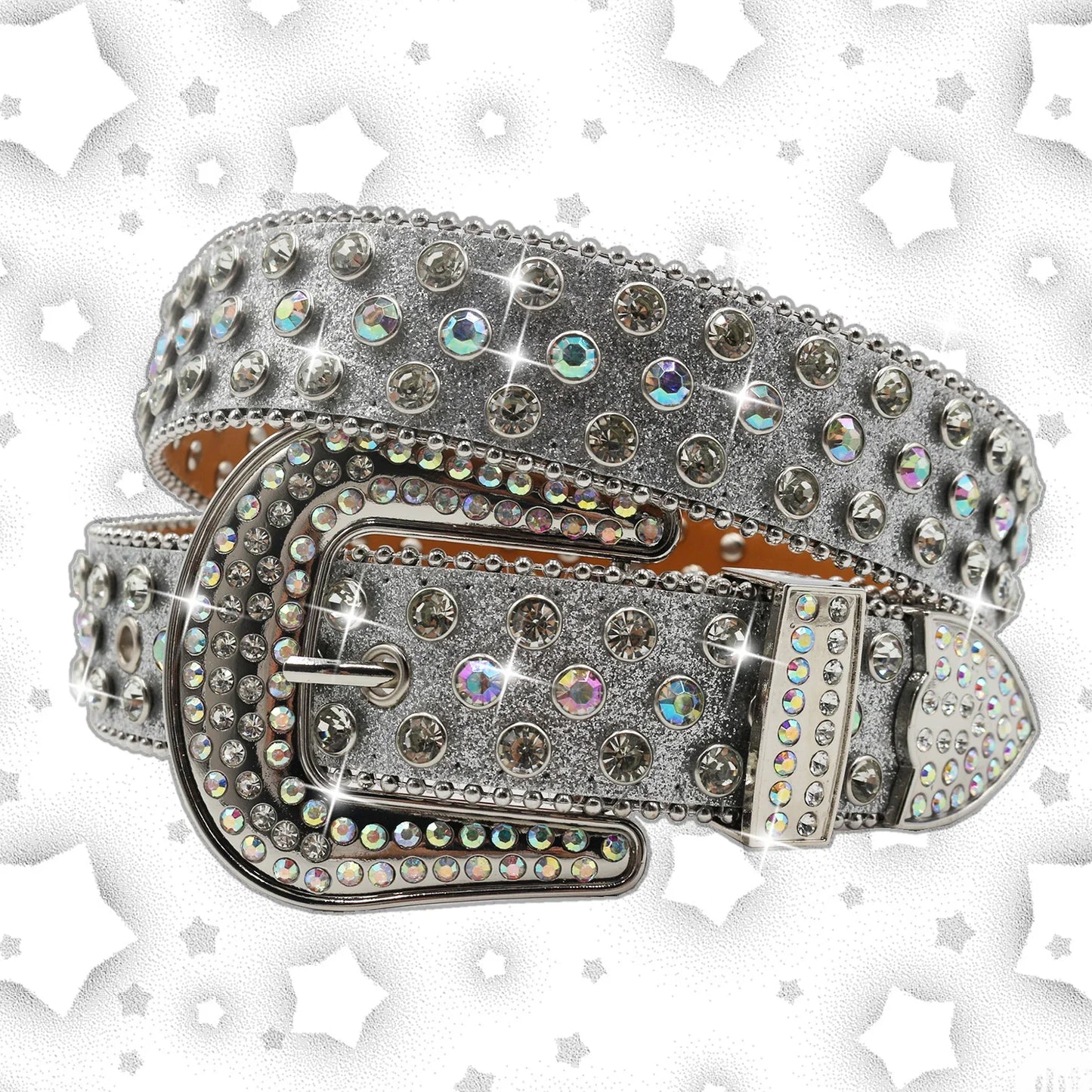 Luxury Rhinestone Belt – Diamond Crystal Studded Fashion Pin Buckle Belt for Women, Stylish Jeans Decoration