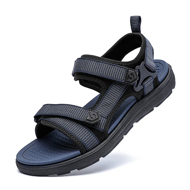 2025 Men’s Summer Fashion Sandals – Lightweight Comfortable Outdoor Beach & Holiday Shoes | Casual Breathable Leisure Walking Sandals