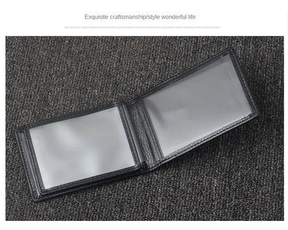 PU Leather Driver License Holder — Car Document Wallet for ID, Pass, Certificate, and Card Storage