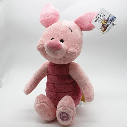 Winnie the Pooh Plush Toy - Cute Pooh Bear, Tigger, Eeyore & Piglet Stuffed Gift Doll for Kids