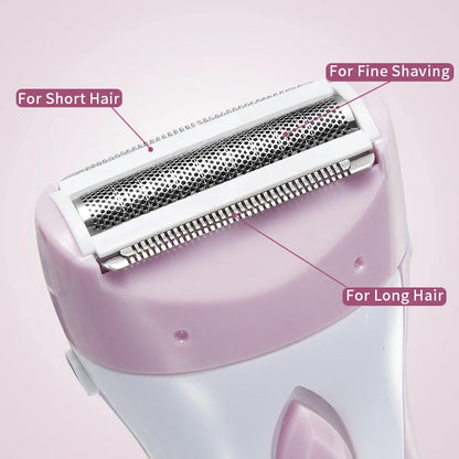 Women’s USB Electric Full-Body Razor – Hair Removal for Armpit, Arm, Bikini Line & Legs