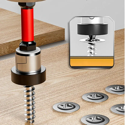 SenNan 50mm Positioning Screwdriver Bits — Drywall & Gypsum Board Screw Locating Batch Head Drilling Tool