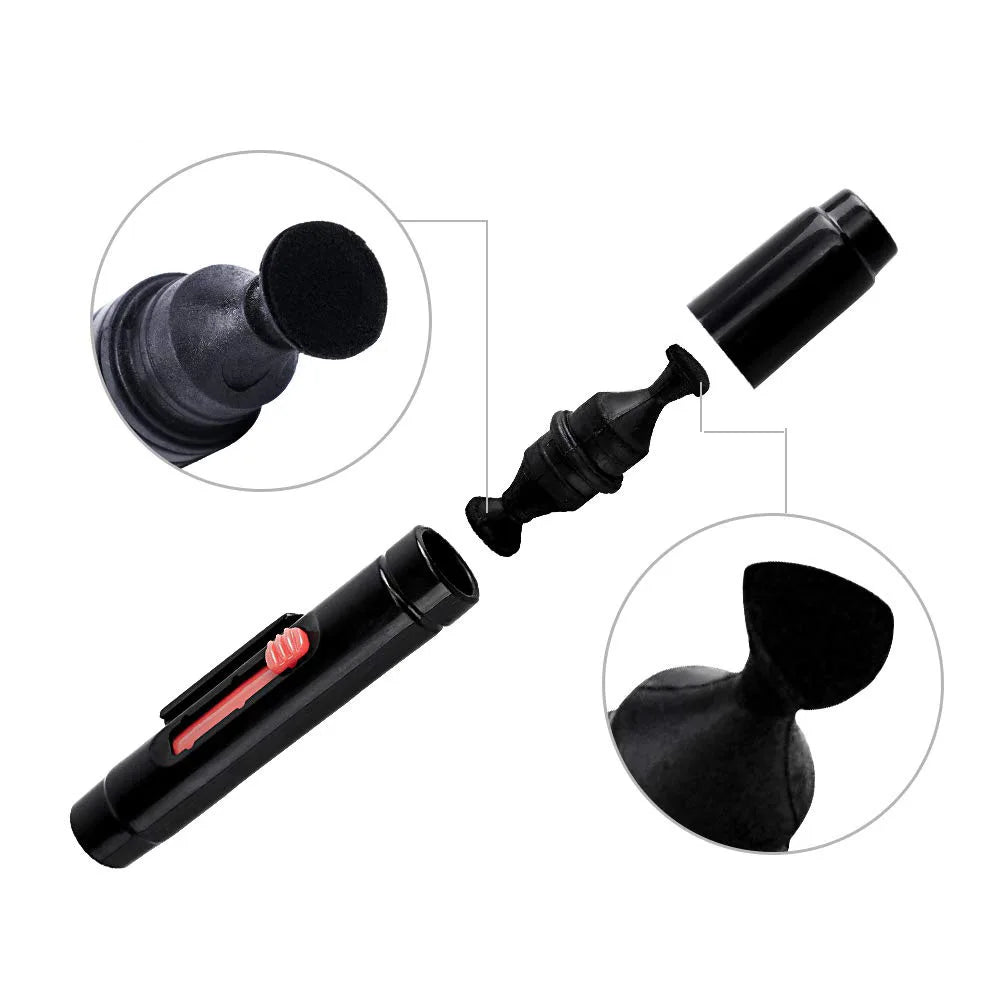 3 in 1 Camera Cleaning Kit - Professional DSLR Lens and Sensor Cleaning Tools for Sony, Fujifilm, Nikon, Canon