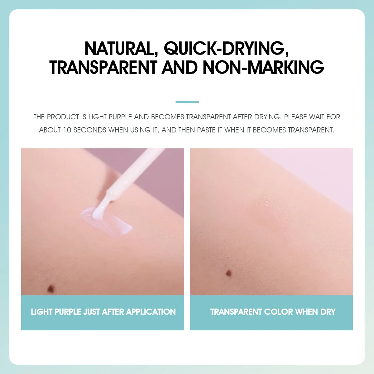 IMAGIC 5ml False Eyelash Extension Glue — Waterproof, Fast-Dry, Long-Lasting Transparent Eyelash Primer Tool with No Irritation
