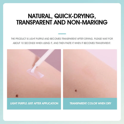 IMAGIC 5ml False Eyelash Extension Glue — Waterproof, Fast-Dry, Long-Lasting Transparent Eyelash Primer Tool with No Irritation