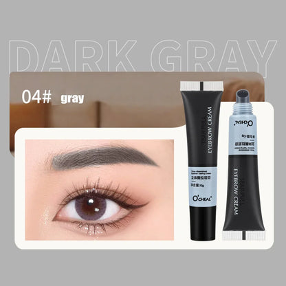15-Minute Fast Henna Eyelash & Eyebrow Dye Tint Kit – Professional Easy Dye Gel in Brown & Black for Perfect Eyebrows