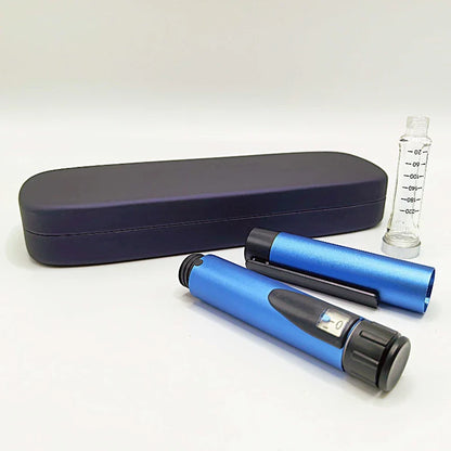 ChiJiaoDr Reusable Metal Insulin Pen — Sterile 3ml Cartridge Injection Syringe for Safe Medication Delivery