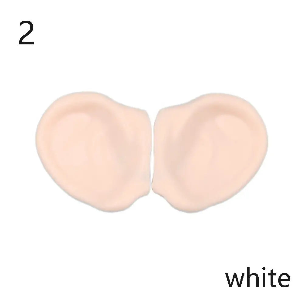 Blyth Doll Elf Ears – White, Tan, Dark & Black Skin Artificial Ear Accessories (Doll Only)