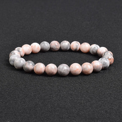 Genuine Natural Stone Beaded Bracelet – Apatite, Lapis Lazuli, Agate & Tiger Eye High Quality Crystal Gem Jewelry Bangle for Men & Women