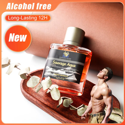 Wilderness for Men Perfume Oil – Alcohol-Free Long-Lasting Spicy Woody Scent with Black Pepper, Vetiver & Cedar